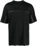 Zegna T-shirt met verlaagde schouders Zwart - Thumbnail 1