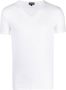 Zegna T-shirt met V-hals Wit - Thumbnail 1