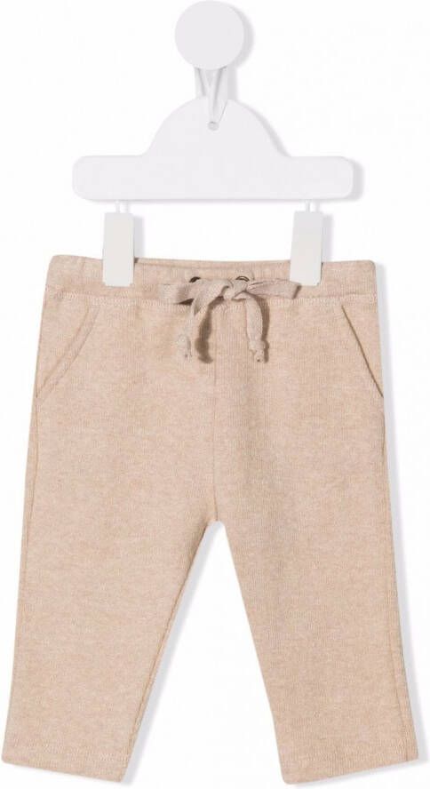 Zhoe & Tobiah Trainingsbroek met trekkoord Beige