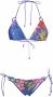 ZIMMERMANN Bikini met bloemenprint Blauw - Thumbnail 1