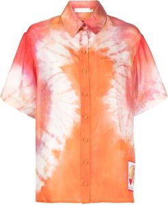 ZIMMERMANN Blouse met tie-dye print Oranje
