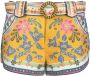ZIMMERMANN Shorts met bloemenprint Geel - Thumbnail 1