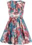 ZIMMERMANN Mini-jurk met bloemenprint Blauw - Thumbnail 1