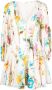 ZIMMERMANN Halycon mini-jurk met bloemenprint Beige - Thumbnail 1