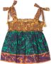 ZIMMER N Kids Midi-jurk met contrasterend vlak Blauw - Thumbnail 1