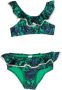 ZIMMER N Kids Bikini met paisley-print Blauw - Thumbnail 1