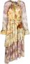 ZIMMERMANN Midi-jurk met bloemenprint Bruin - Thumbnail 1