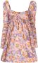 ZIMMERMANN Mini-jurk met bloemenprint Paars - Thumbnail 1