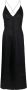 ZIMMERMANN Midi-jurk met V-hals Zwart - Thumbnail 1