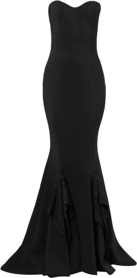 Zuhair Murad Maxi-jurk met print Zwart