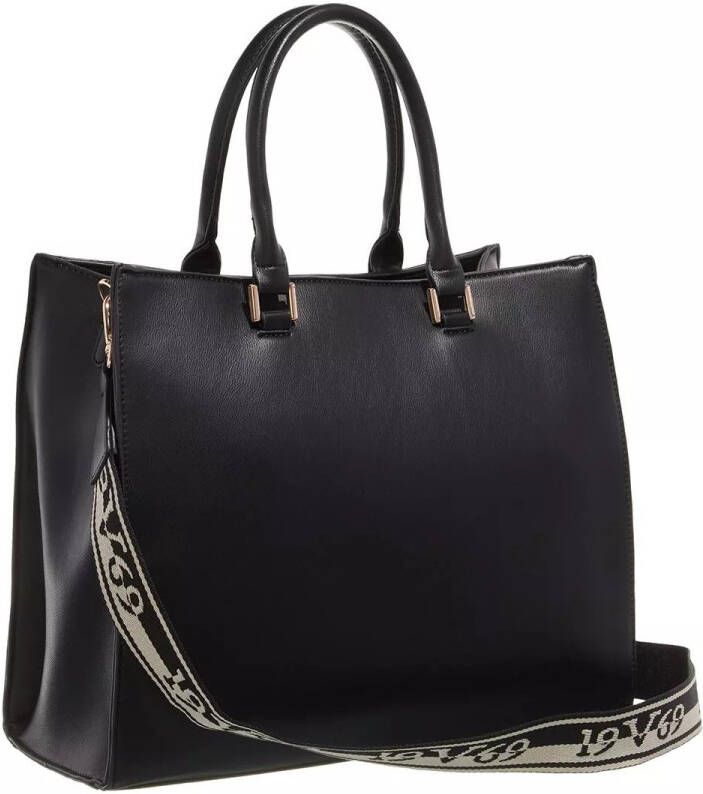 19V69 Italia Shoppers Ramie in zwart