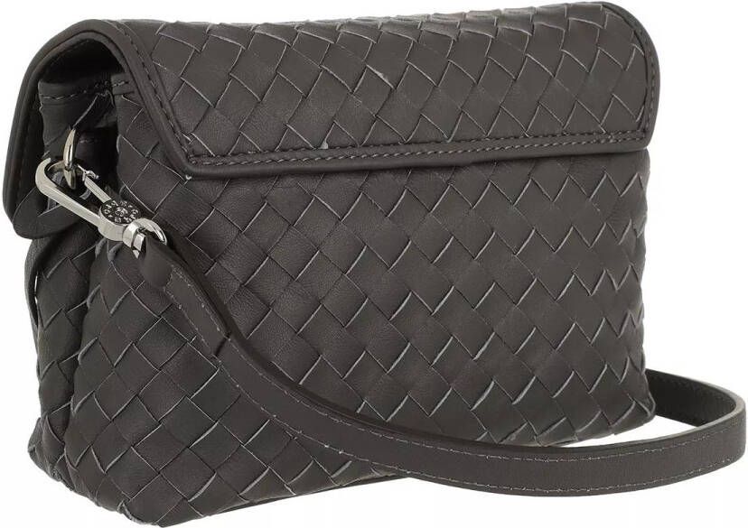Courrèges Hobo bags Mini Handbag In Smooth Calf Leather in zwart