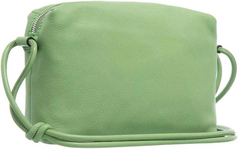 Abro Crossbody bags Umhängetasche Knotted Big in groen