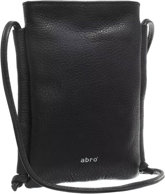 Abro Crossbody bags Umhängetasche Lara Small in zwart