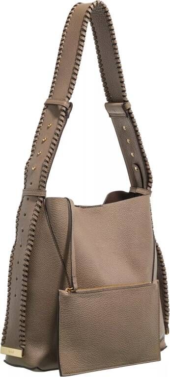 Abro Crossbody bags Umhängetasche M in taupe