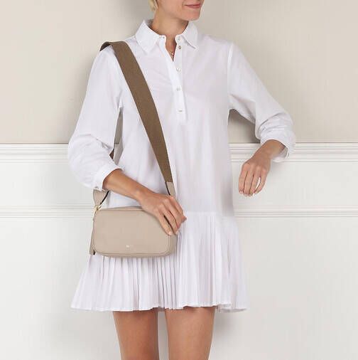 Marni Shoppers & Totes Tropicalia Micro Bag With Woven Texture in beige