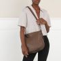 TORY BURCH Shoppers Kira Black Leather Shoulder Bag in zwart - Thumbnail 1