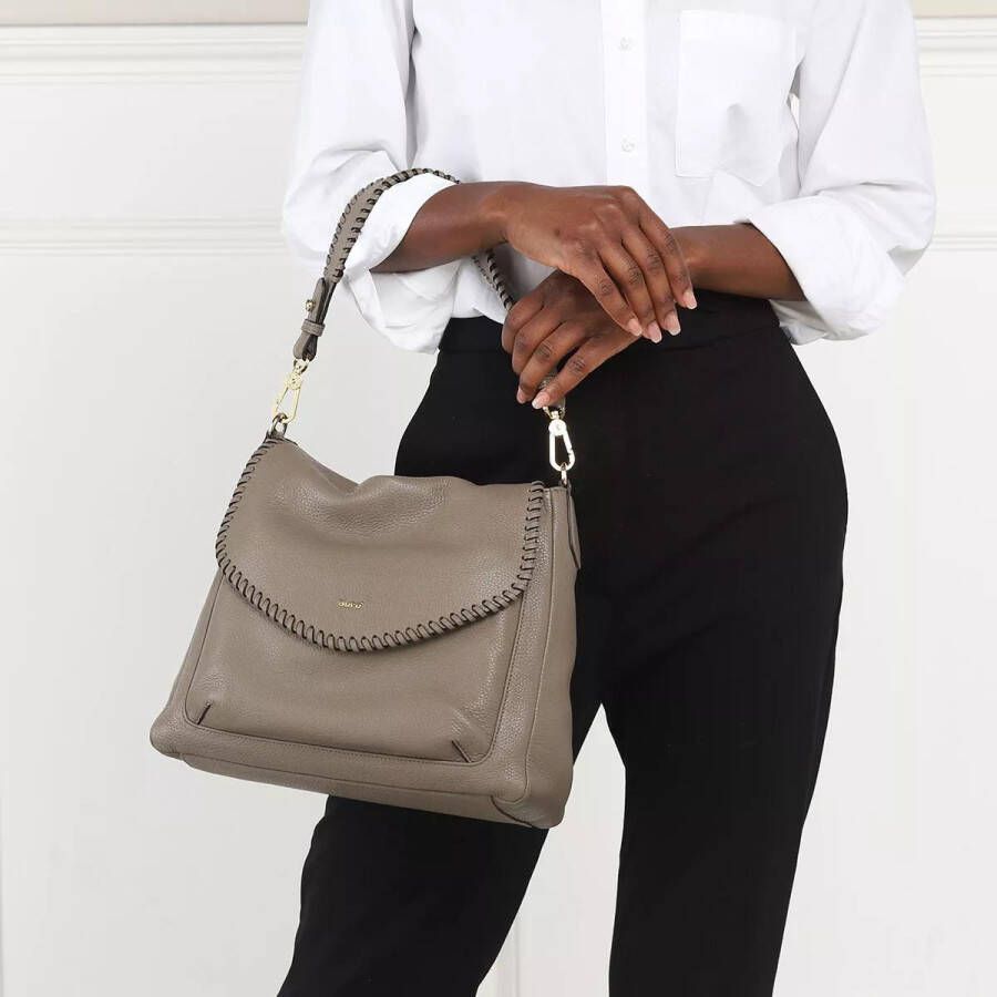 Abro Hobo bags Beutel Merle Media in bruin