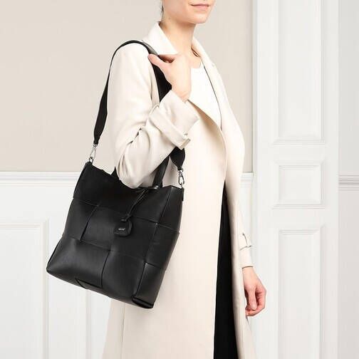 Zanellato Hobo bags Compact Creta Baby Messenger Bag in grijs