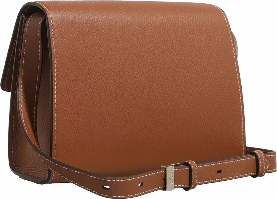 Aigner Elegante Schoudertas met Gouden Details Brown Heren