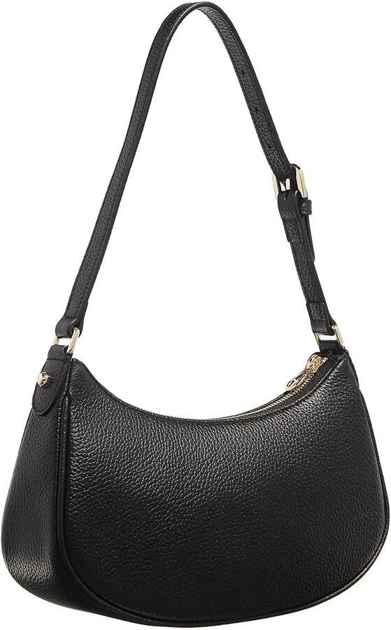 Aigner Elegante Leren Clutch Tas Black Dames