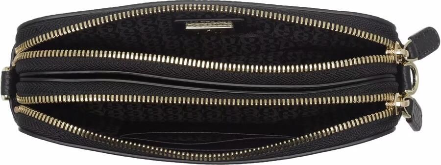 Aigner Compacte leren schoudertas met kaartsleuven Black Dames - Foto 4