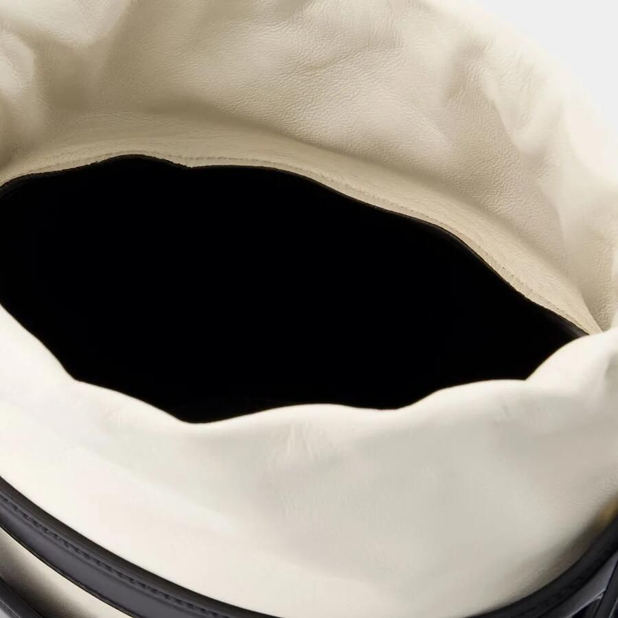 Alexander mcqueen Bucket bags Rise Bag Leather Black Ivory in grijs - Foto 3
