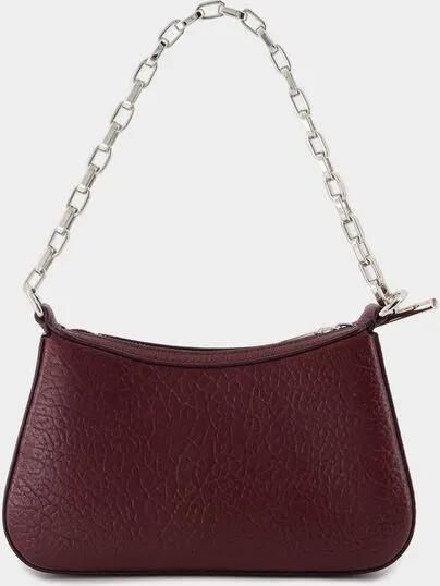 Alexander mcqueen Crossbody bags Mini Cross Bar Purse Leather Red in rood