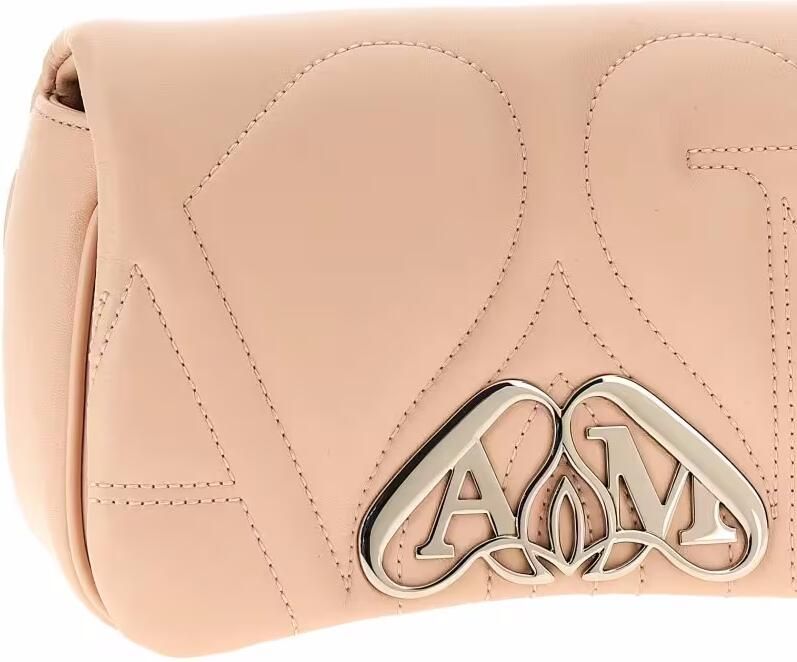 Alexander mcqueen Hobo bags 'The Mini Seal' Crossbody Bag in beige