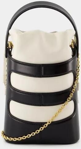Alexander mcqueen Hobo bags The Rise Mini Crossbody Leather Black in zwart