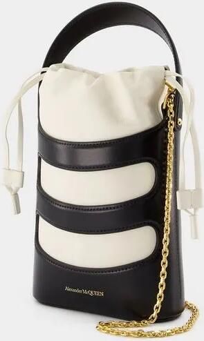 Alexander mcqueen Hobo bags The Rise Mini Crossbody Leather Black in zwart - Foto 3