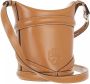 Alexander mcqueen Bucket bags The Curve Bucket Bag Leather in cognac - Thumbnail 1