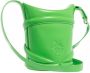 Alexander mcqueen Bucket bags The Curve Bucket Bag Leather in groen - Thumbnail 1