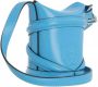 Alexander mcqueen Bucket bags The Curve Mini Bucket Bag in blauw - Thumbnail 1