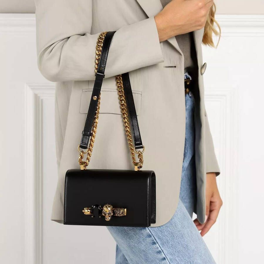 Alexander mcqueen Crossbody bags Mini Chain Jewell Crossbody Bag in zwart