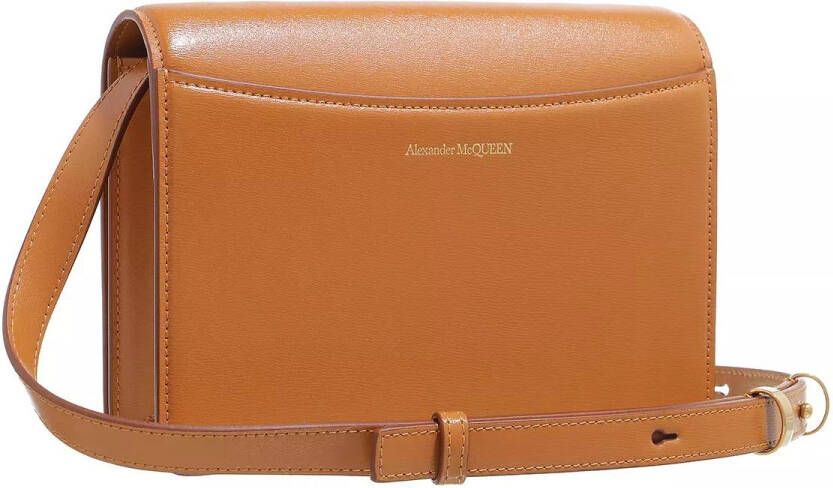 Alexander mcqueen Crossbody bags The Four Ring Crossbody Leather in cognac