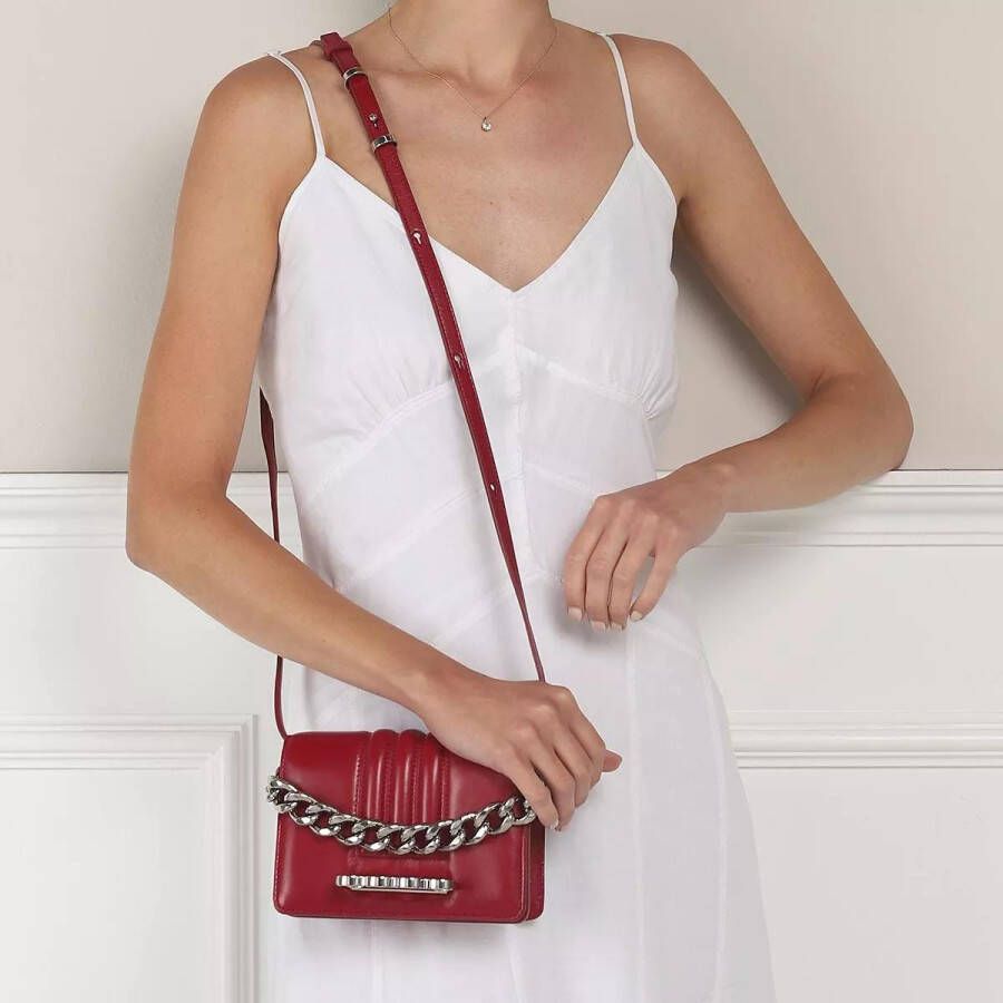 Alexander mcqueen Crossbody bags The Four Ring Mini Shoulder Bag in rood