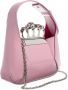 Alexander mcqueen Hobo bags The Jewelled Hobo Mini Bag in poeder roze - Thumbnail 1