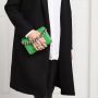 Alexander mcqueen Satchels Four Ring Mini Chain Bag in groen - Thumbnail 1