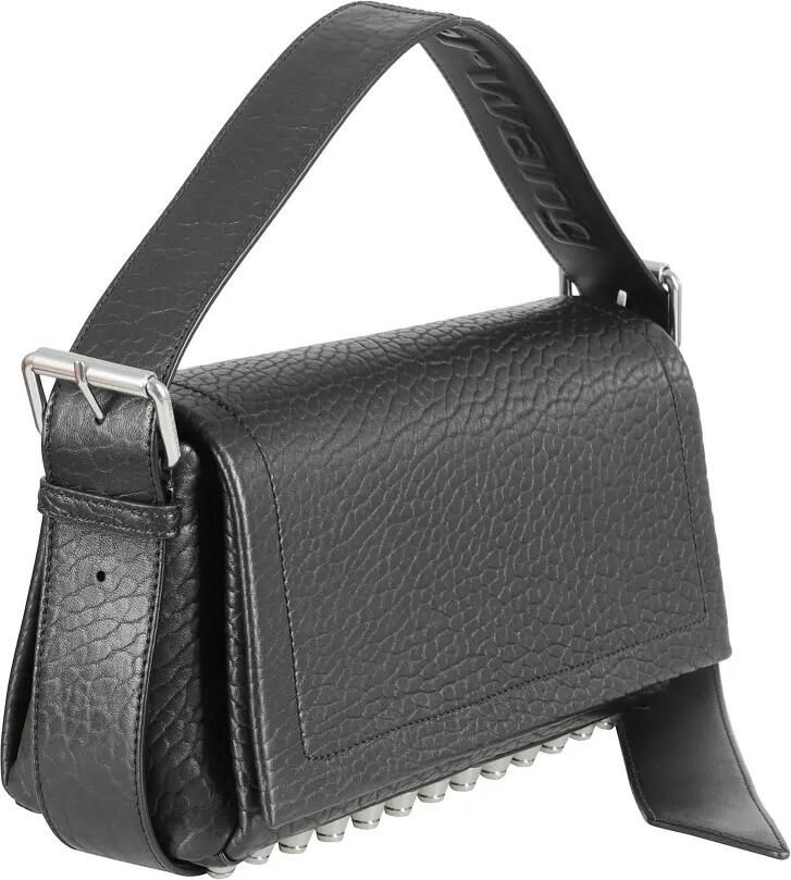 Alexander wang Crossbody bags Black Rich Medium Flap Bag in grijs