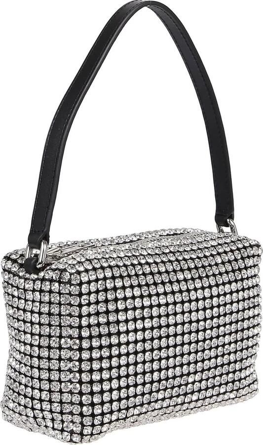 Alexander wang Crossbody bags Heiress Medium Pouch Bag White in wit