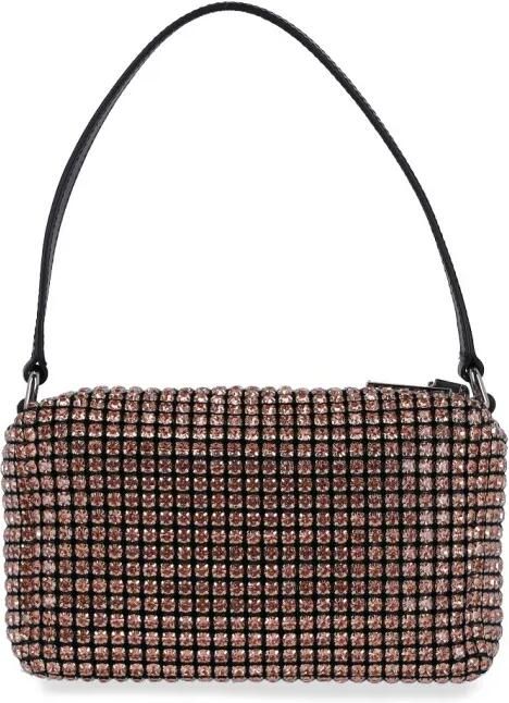 Alexander wang Hobo bags "Heiress" Metallic Chain Knit Shoulder Bag in staalgrijs