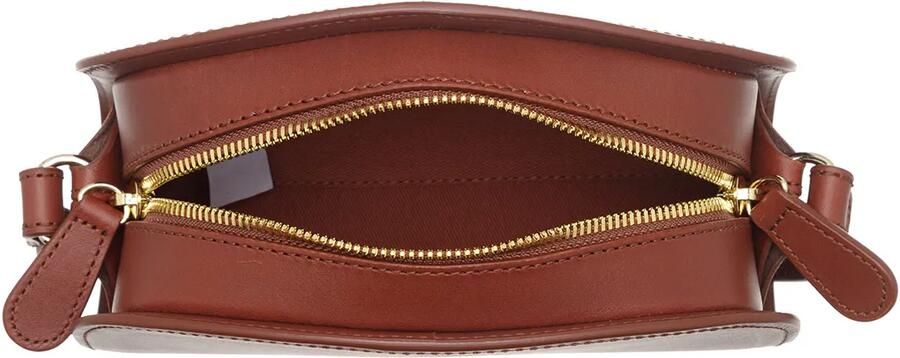 A.P.C. Crossbody bags Sac Demi-Lune Mini in bruin - Foto 9