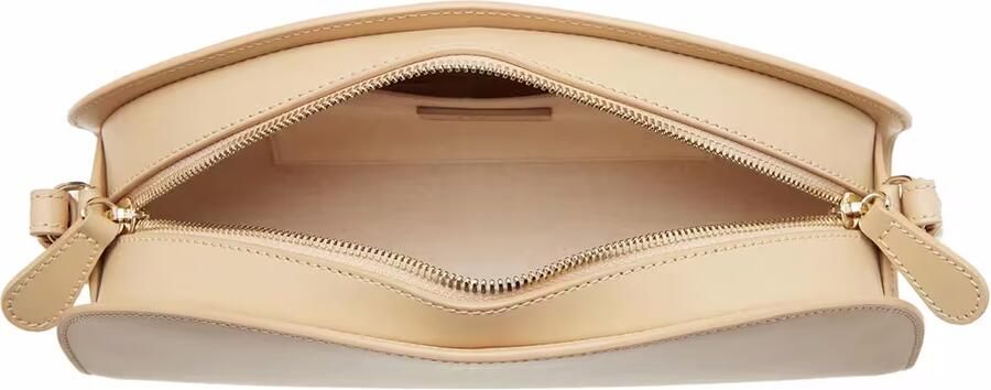 A.p.c. Beige Leren Schoudertas met Gouden Logo Beige Dames - Foto 5