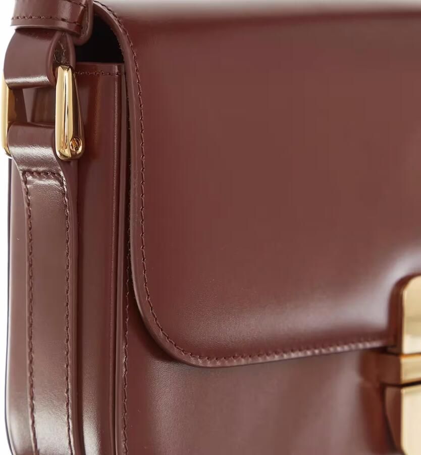 A.p.c. Zwarte Grace Baguette Schoudertas Brown Dames