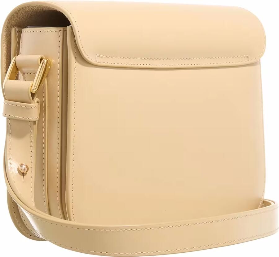 A.p.c. Beige Schoudertas met Overslag Beige Dames - Foto 4