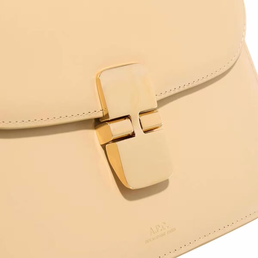 A.p.c. Beige Schoudertas met Overslag Beige Dames - Foto 2