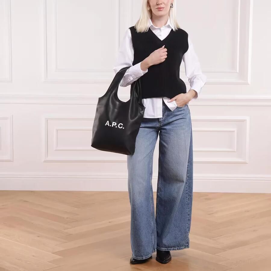 A.p.c. Ninon Kleine Tote Tas Veelzijdige Stijl Black Dames - Foto 2