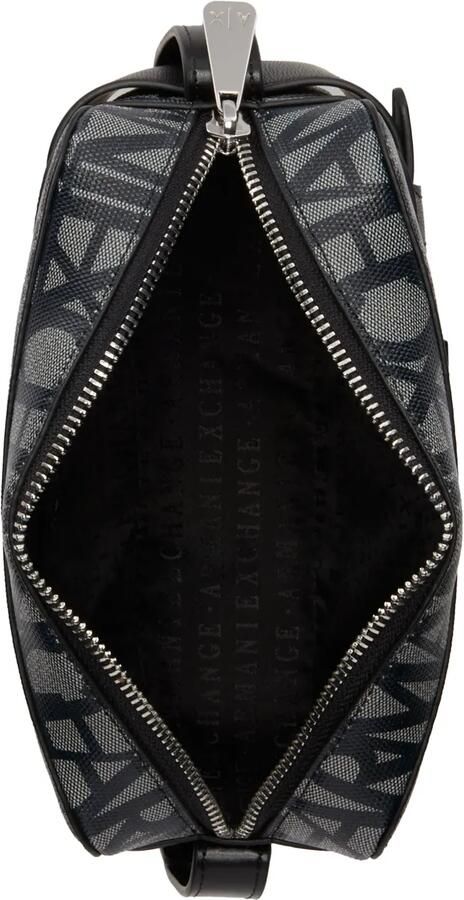 Armani Exchange Zwarte Logo Tote Schoudertas voor Dames Black Dames