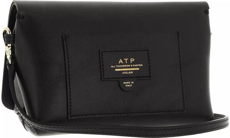 ATP Atelier Crossbody bags Scarlino Black Double Faced Nappa in zwart